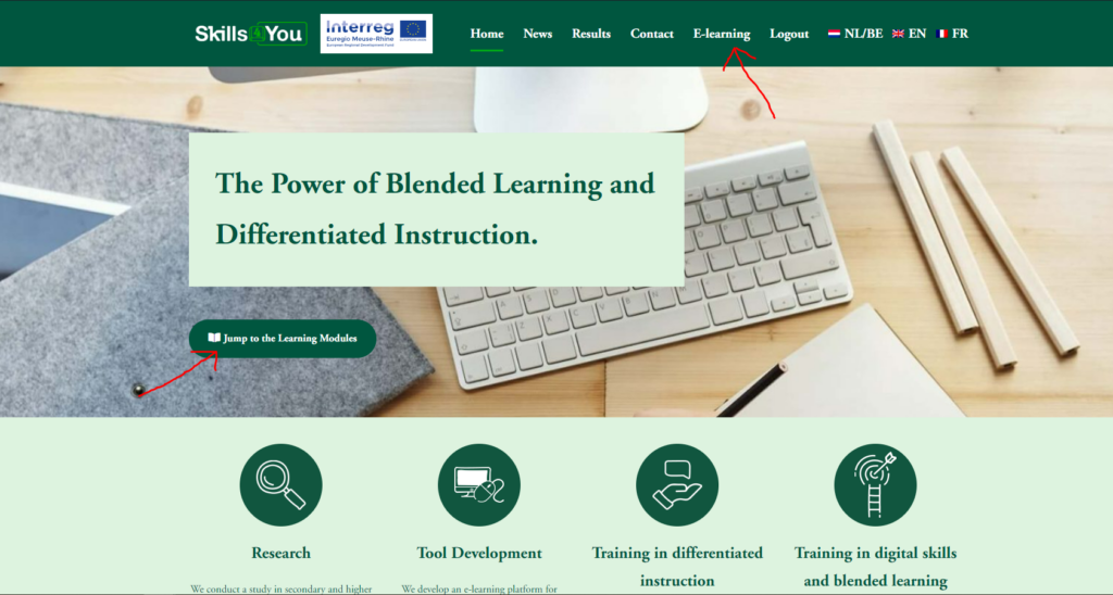 Discover The E Learning Platform Of The Skills4you Project Emr